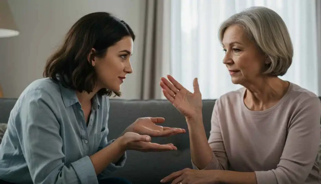 O que é: Vínculo 5 O vínculo de duas pessoas em conversa profunda, demonstrando escuta ativa e empatia